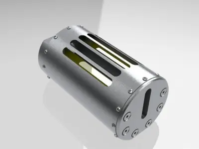 Assembly Crosshead Container Free 3D model