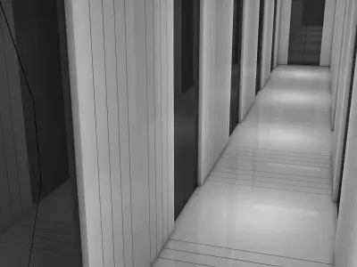 Sci Fi Interior 3D model 87