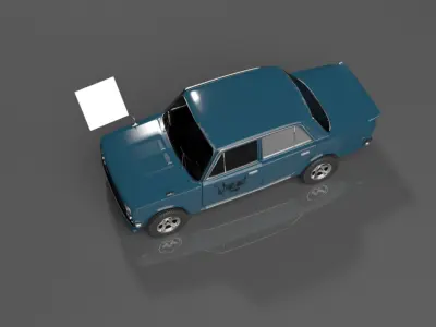 Vaz 2101 Free 3D model