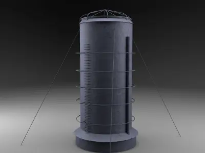 Battle ship Kawachi Miniatures Low-poly 3D model