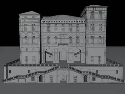 Castello di Aglie - High-Quality 3D model