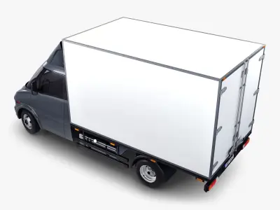 Generic Box Truck v 2 3D model
