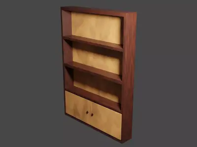 Furniture Set Low-poly 3D model buy