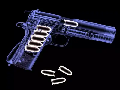 Colt 1911-A1 Model Goverment Pistol 3D model