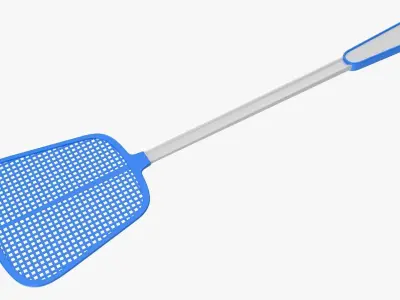 Fly Swatter Low-poly 3D model