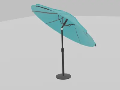 Umbrella Large Outdoor 3D model