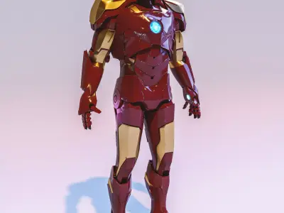IronMan avengers iron man Free low-poly 3D model