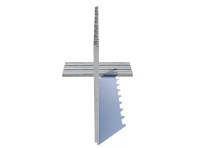 Corrugated galvanized sheets 7 Low-poly 3D model