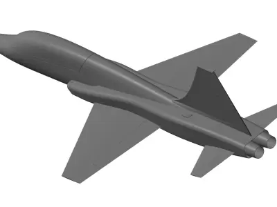 Northrop T-38 Talon 3D model