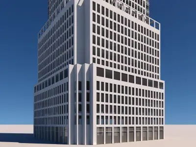 Skyscraper 021 3D model