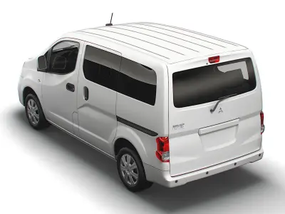 Mitsubishi Delica D3 2022 3D model