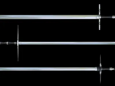 Swords Pack 10 Models Low-poly 3D model