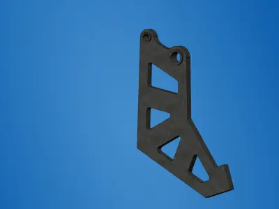Arm Mid Free 3D model