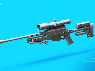 PGM Sniper Rifle 3D model