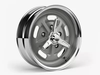 Kidney Bean Wheel 3D model