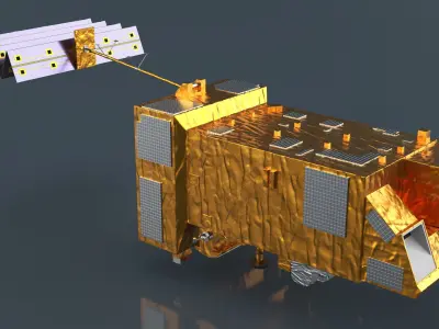 Meteorological Operational Satellite 3D model