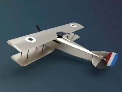 SPAD S XIII 3D model