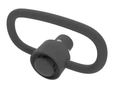 QD Swivel and QD Ring Magpul Rifle Sling Attachment Detail Part 3D model