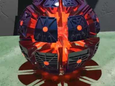 Alien Artifact 3D model