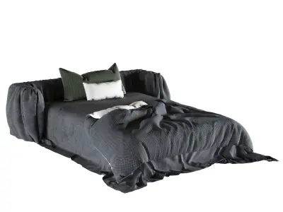 mileh bed  Free 3D model