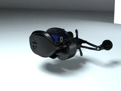 Fishing bate reel 3D model