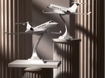 Embraer Praetor 600 3D print model