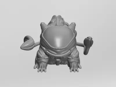 Alien Bulbasaur 3D print model