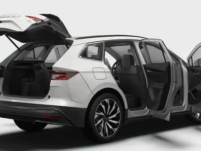 Skoda Enyaq Commercial 2026 3D model