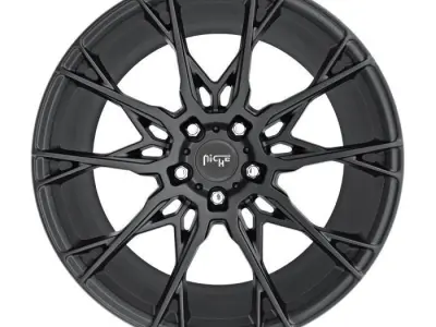 Niche Staccato Wheel Matte Black 3D model