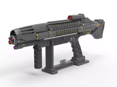 Starfleet Phaser - Star Trek Discovery - Commercial - Printable 3D print model