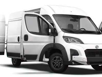 Toyota ProAce E Max Van L2H2 HQ Interior 2025 3D model