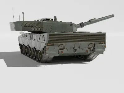 Leopard 2 3D model