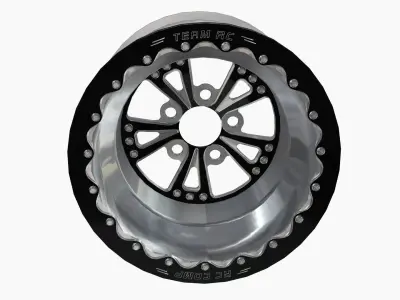 RC Components Torx Drag Rear Wheel Low-poly 3D model