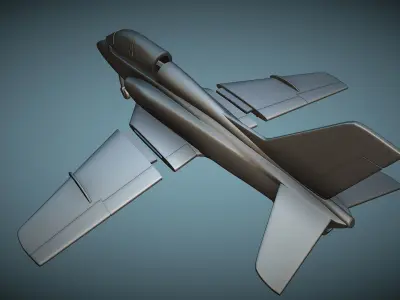 Soko G-4 Super Galeb - 3D Printable Model 3D print model