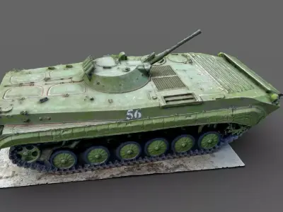 3d scan BMP-1P 3D model