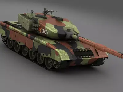 ZTZ96 Type96 Type85 MBT 96Tank NORINCO 3D model
