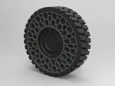 Twheel for Hammer H1 3D model