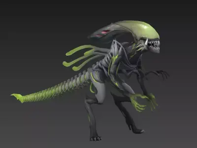 special shaped Low-poly 3D model