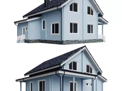 Private house 014 3D model