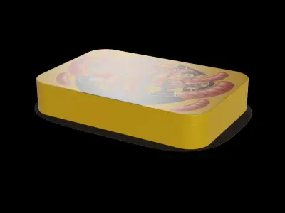 Smoked sausages Smoked Sausages Low-poly 3D model