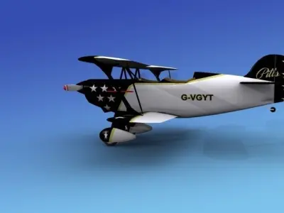 Pitts Special 3D model