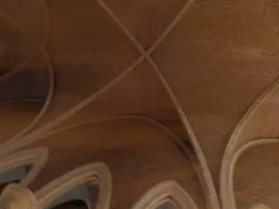 Church cathedral Low-poly 3D model