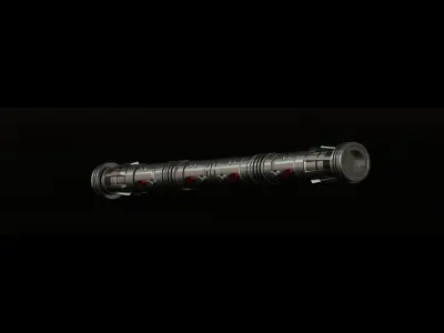Darth Mauls Lightsaber 3D model