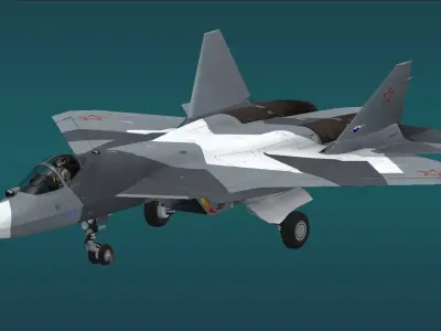  T-50 Prototype 3D model