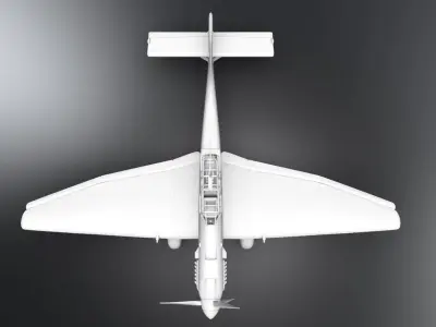 Junkers Ju 87 Stuka Scale model 3D print model