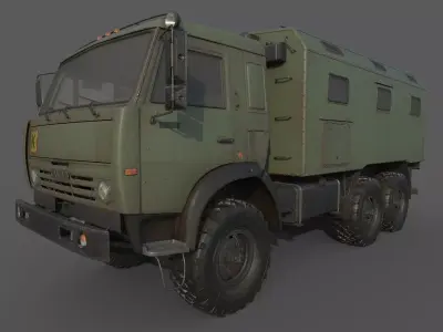 Kamaz Kung  3D model