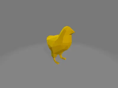 Animated Animal Pack  Low-poly 3D model