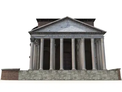 The Pantheon 3D model