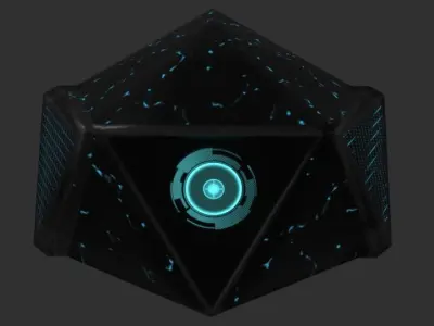 Drone - Obolon Low-poly 3D model