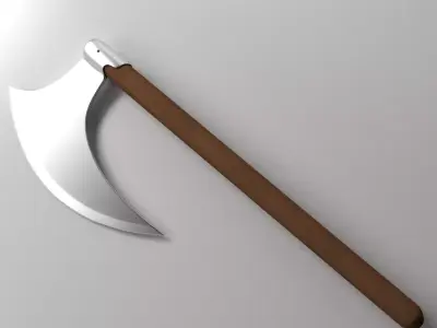 Sickle Axe 3D model